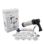 Biscuits Maker Cookie Press Gun Stainless Steel Homemade Biscuits Press Kit