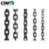 Black alloy G30 G60 G80 Hot Dip Galvanized Lifting Chain high tensile heavy duty link chain