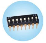 Black pin header DSIC series pitch 2.54mm DIP switch