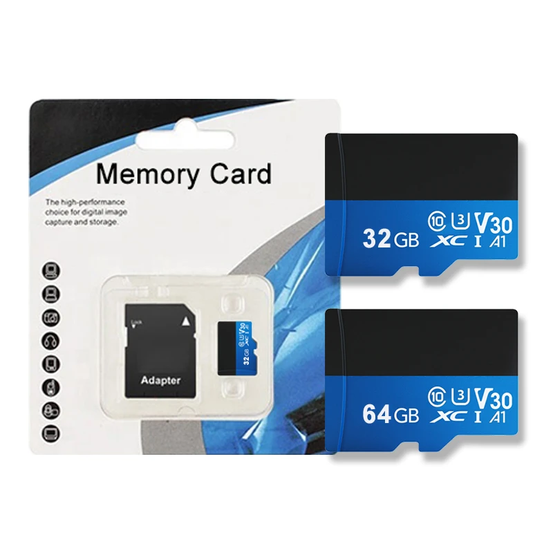 blue Mini Sd Cards 256gb Tarjeta De Memoria Class 10 16gb 32gb 64gb 128gb 256gb 512gb Card Memorias Micro Tf Sd