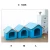 Import Blue Removable Folding  Design Luxury Indoor Dog And Cat Pet House from China