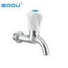 Boou deck mounted cross brass/zinc single handle basin water faucet,outdoor tap, bibcock