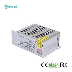 boqi CE FCC 12v ac to dc led driver 2a switch mode power supply for CCTV Camera LED Strip