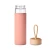 Import BPA Free Bamboo Lid Protective Silicone Reusable Glass Water Bottle with Silicone Sleeve from China