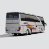 Brand New Luxury Bus 70 Seater Bus Coach with 3 Axles for Sale