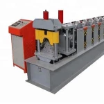 Building Material Metal Steel Ridge Cap Roll Forming Machine Supplier