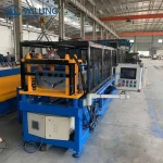 Building material ridge cap roof angle tile roll forming machine