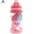 Import Bulk bpa free plastic  kids drink cup 550ml water bottle with straw from China