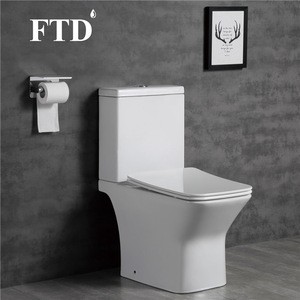 C1012 New Coming Sanitary Ware Western Toilet Design Two Piece WC Toilet Bowl For Hotel