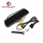 Car digital rearview mirror with 4.3 inch TFT LCD monitor