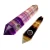 Import Carved logo Wholesale quartz healing crystal smoking pipes weed with clean brush from China