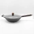 Import Cast Iron Coating Non-Stick 30Cm Wok With Wood Handle from China