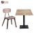CDG Wooden Restaurant Table Coffee Shop Furniture Solid Wood Table Top