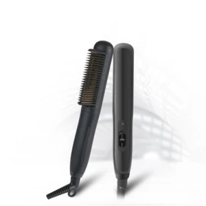 CE approved Hot Comb Men Women Hair Styling Massage Electric Comb Beard Straightener Brush