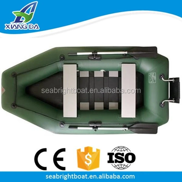 CE Approved Inflatable PVC Rowing fishing Boat for Carp Fishing Tackle