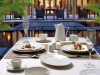Chaozhou Durable Restaurant Cream White Porcelain Plates Sets Dinnerware