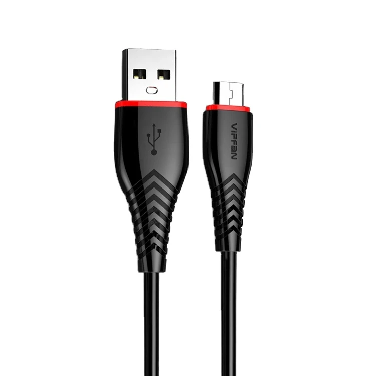 Charging usb cable Hot selling high quality 1M 2M 3M Fast Charging Sync Data pvc flat oem cable micro usb