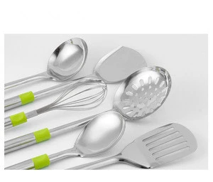 Cheap 6 pcs Cooking Tools Sets Stainless Steel Kitchen Utensils