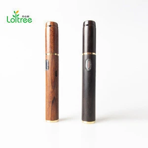 cheap and portable wooden dry herb vaporizer C1 heat not burn cigarette