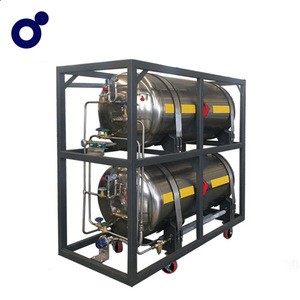 Cheap price horizontal cryogenic LNG cylinder LNG vehicle fuel tanks for trucks/cars