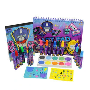 Children School suppliers art set pack coloring sets for Kids Stationery Sets