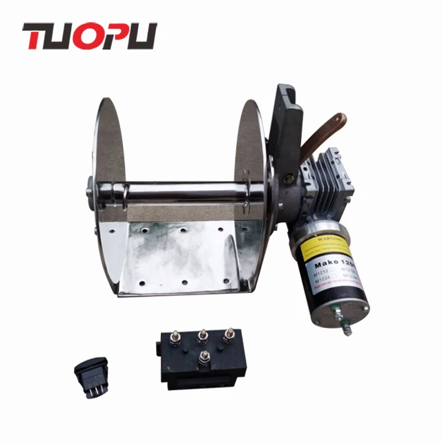 China 12v electric anchor drum winch,12v drum winch,12v electric boat anchor winch