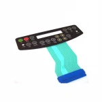 China custom screen printing waterproof membrane keyboard keypad