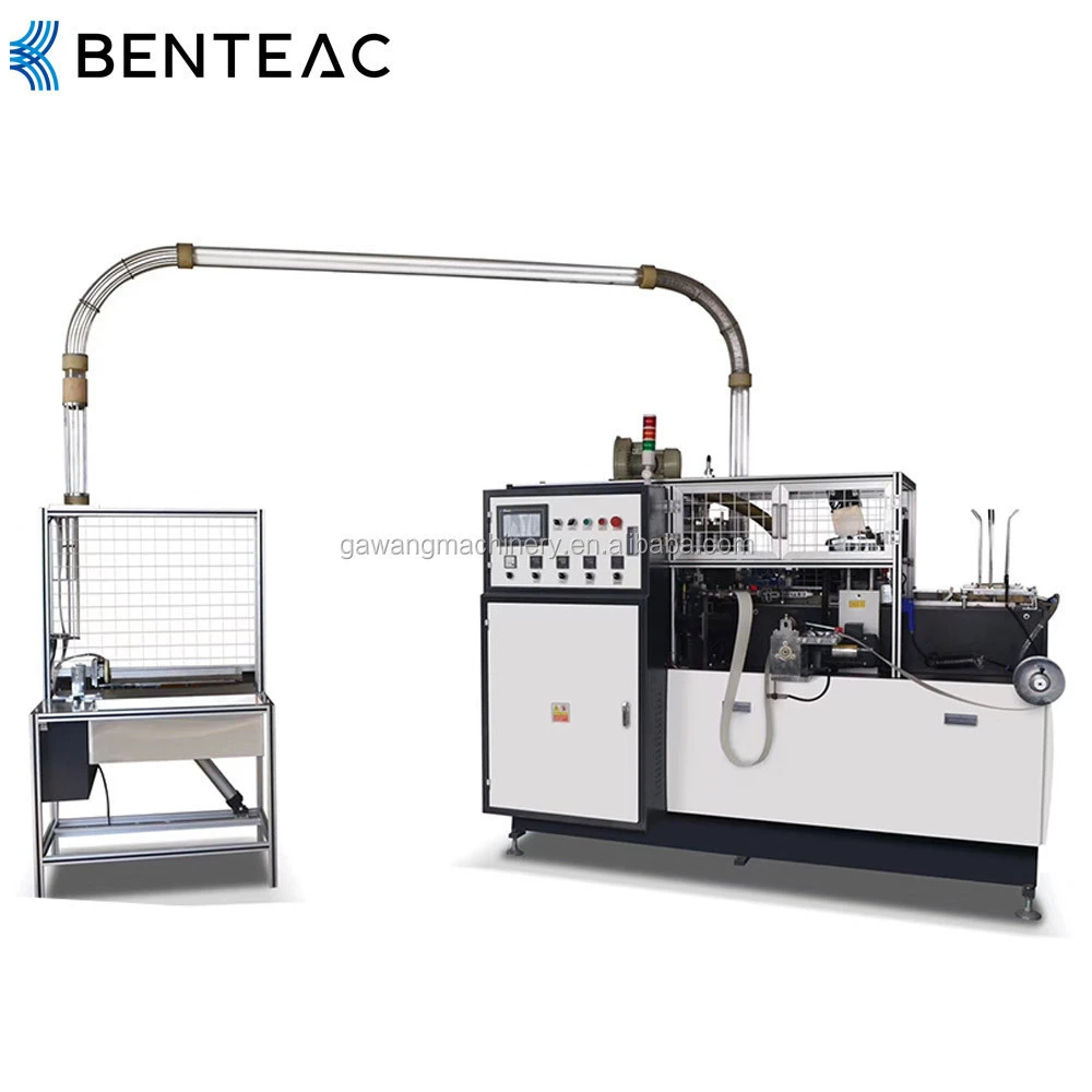 China Disposable Ultrasonic Paper Cup Making Machine for Sale