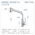 Import China Factory Contemporary Deck Mounted Brass Pull Down Spring Kitchen Faucet Hot and Cold single hole water tap from China