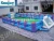 Import China factory customize designed inflatable new products used commercial sport activities playground football goal field on sale from China