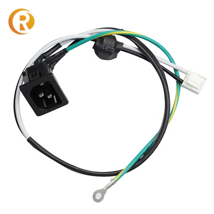 China Factory Electrical Storage Battery Ring Terminal Wiring Harness