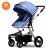 China factory lightweight baby pram 3 in 1 custom logo baby stroller with portable basket