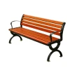 China factory promote sitting bench garden wooden custom park benches