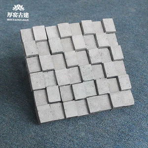 China handmade 3d ceramic mosaic tiles for wall design and decoration