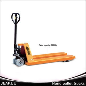 China manufacturer Material Handling Tools 5 Ton Large Load Manual pallet jack Hydraulic Pallet Truck
