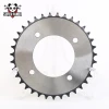 China Manufacturer Steel Motorcycle Parts Motorcycle Transmission Chain and Sprocket kit for Brazil