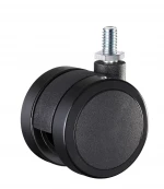 China Online Sale Cheap Price Universal Wheel Mute Caster Wheel Orange PU Caster With Bearing