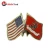 Import China Professional custom make flag shape golf ball club logo hard enamel national lapel pins from China