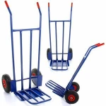 China steel wheelbarrow with 40L-200L tray for sale