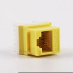 China Supplier Factory Wholesale Network Lan Cat5e Keystone Jack UTP 90 Degree Keystone Jack