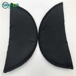 China wholesale lining sealed 1cm thick shoulder pad for women dress garment shoulder pad foam with cheap price