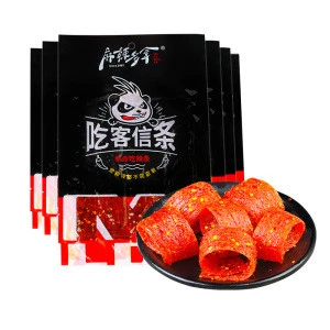 Chinese Features Delicious Spicy Fast Food Flavored Snacks Latiao Chips Potato In Bag 80g