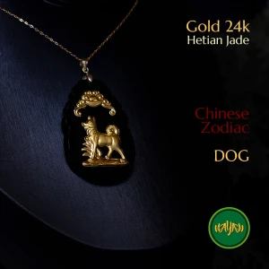chinese zodiac pendant jade dragon
