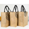 Chiterion Stylish Eco-Friendly Juco Jute Cotton Shopper Beach Tote Bag Custom Printed Logo For Women Girls Lady