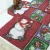 Import Christmas new design snowflake and snowman table runner 36 inches long from China
