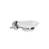 chrome soap dish holder set  for shower bathroom