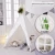 Import Classic foldable white cotton canvasiIndoor or outdoor indian play tent wood home decor best selling kids indoor tent from China