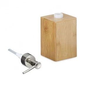 cleaning fluid bamboo bathroom accessories set