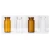 Import Clear 10ml clear amber glass vials pharmaceutical vial medical injection glass vials with rubber from China