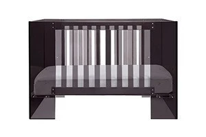 Clear Acrylic baby bed baby furniture bed